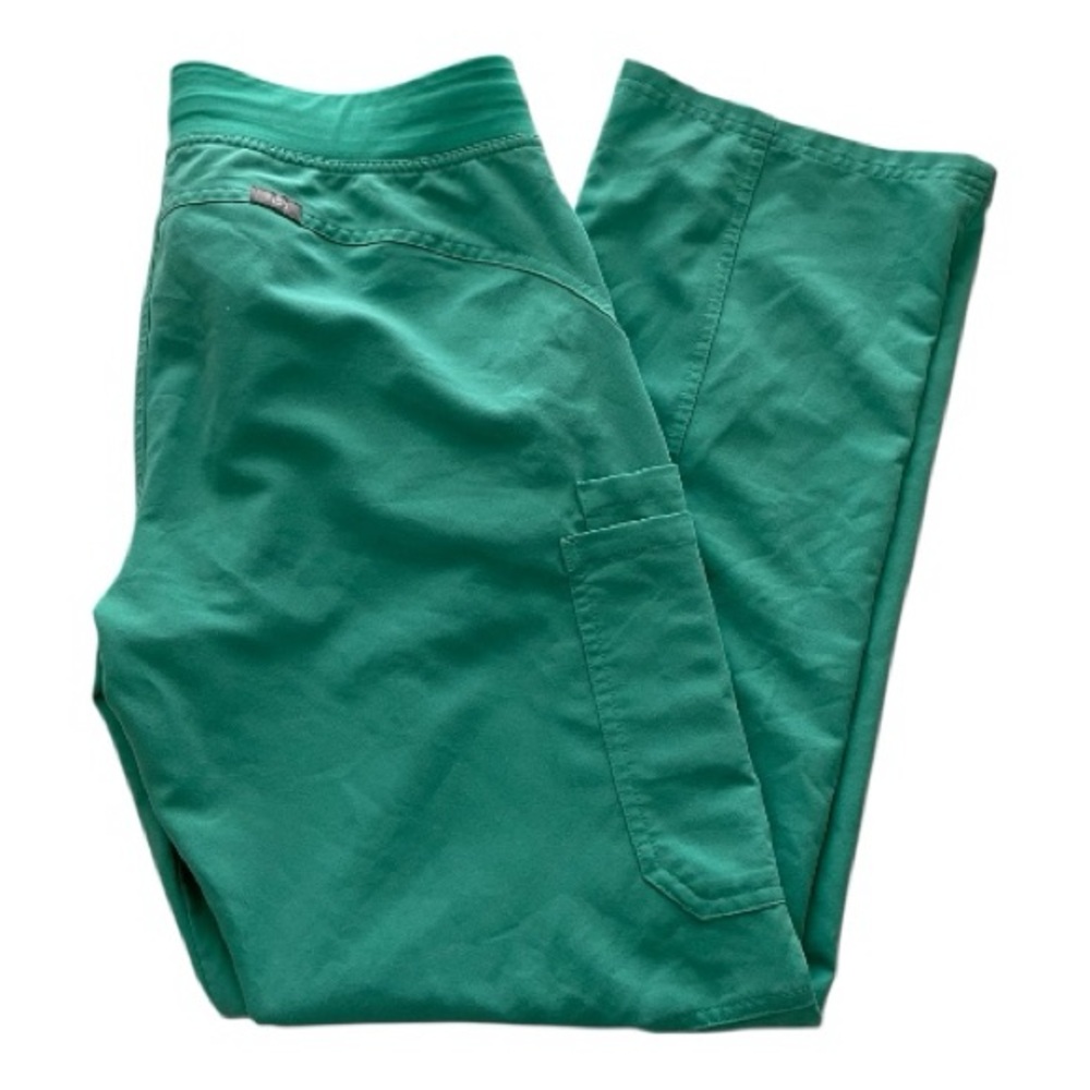 Figs Kade Cargo Scrub Pants Green Size M